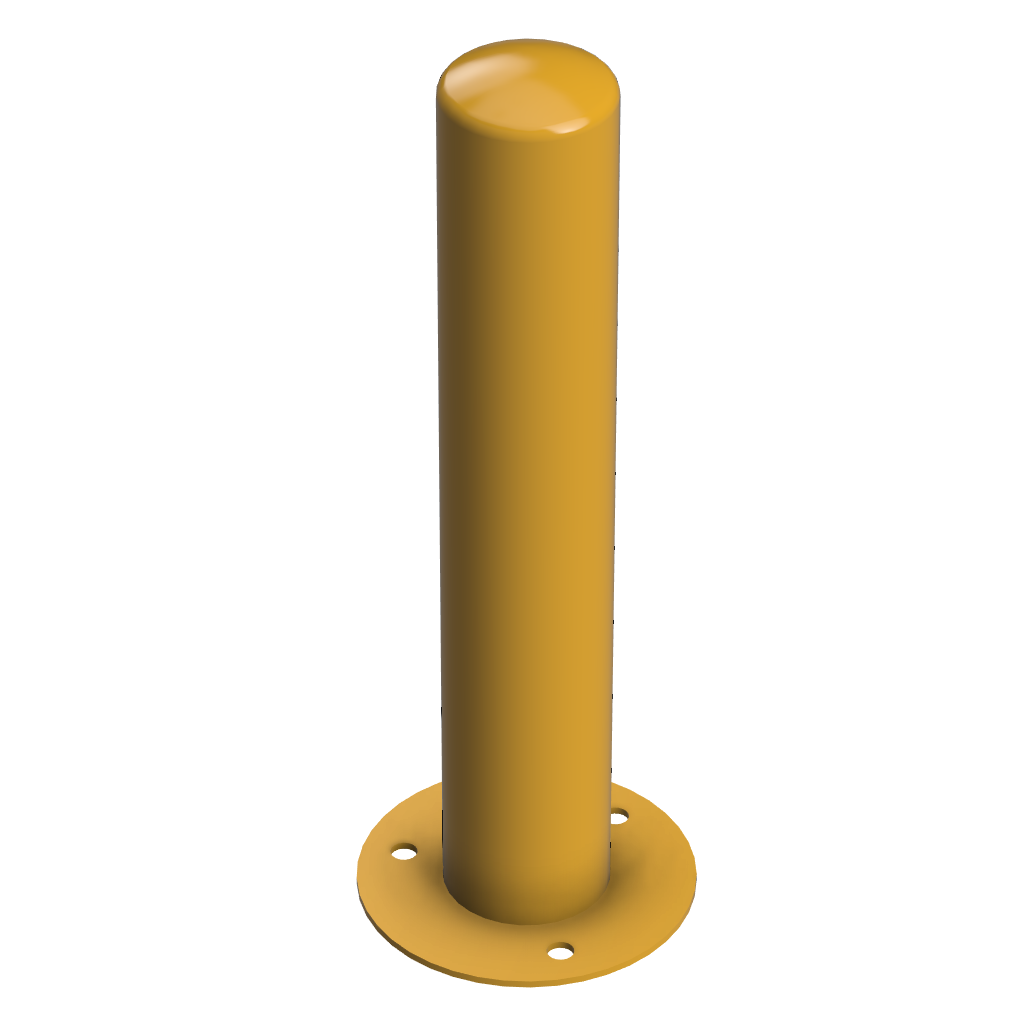 Protection tubulaire verticale 500mm – Acier Peint